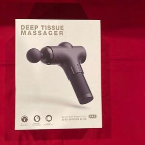 Deep Tissue massager excellent product this gets all the kinks out.